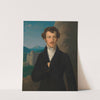 Franz von Schober (Dichter, Librettist und Schauspieler) by Leopold Kupelwieser