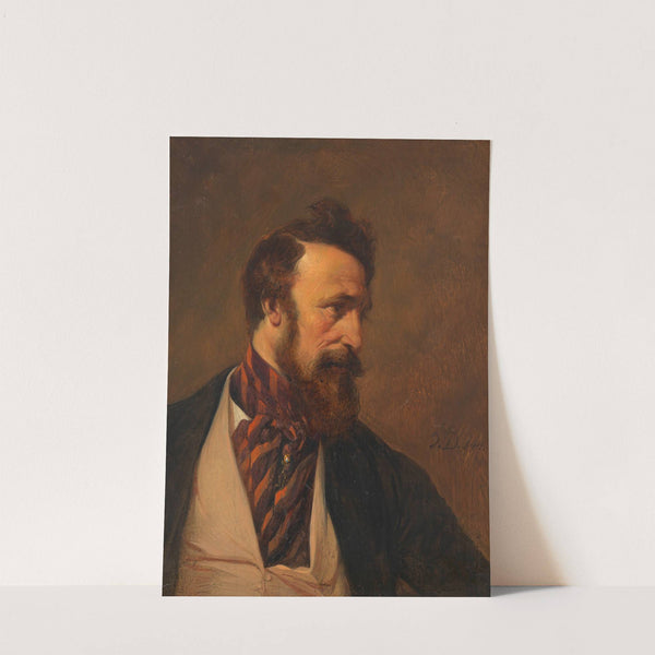 Franz von Schober (Dichter, Librettist und Schauspieler) by Josef Danhauser