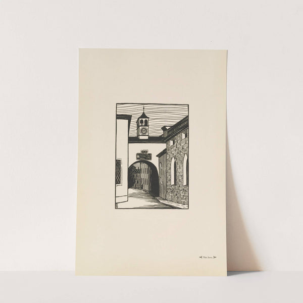 Franziskanergasse (1920) by Lucie Sayler