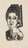 Frau mit Kerze (1920)