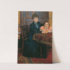 Frau mit Kind (Mathilde Schönberg mit Tochter Gertrud) Doppelbildnis Mathilde und Gertrud Schönberg by Richard Gerstl