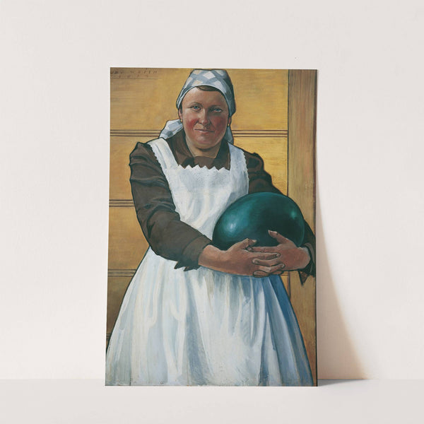 Frau mit Melone (1933) by Udo Weith