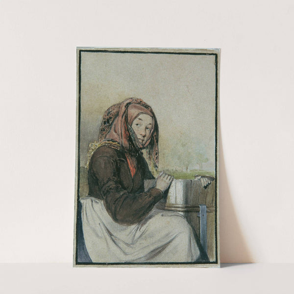 Frau Wabi (1846) by Eduard Young