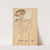 Frauenbildnis III by Egon Schiele