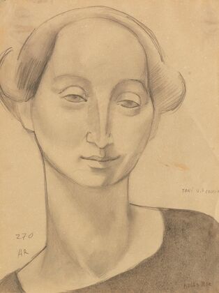Frauenbildnis, Toni Uhde’s Cousine