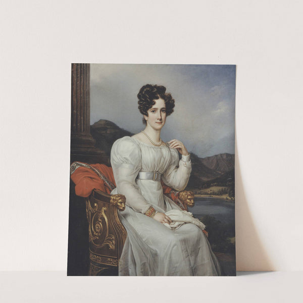 Fredrika Dorotea Vilhelmina, 1781 - 1826, Queen of Sweden by Joseph Karl Stieler
