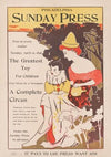 Free to every reader, Sunday, April 12th, 1896; the greatest toy for children ever given by a newspaper – a complete circus.