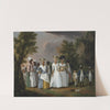 Free Women Of Color With Their Children And Servants In A Landscape (circa 1764) by Agostino Brunias