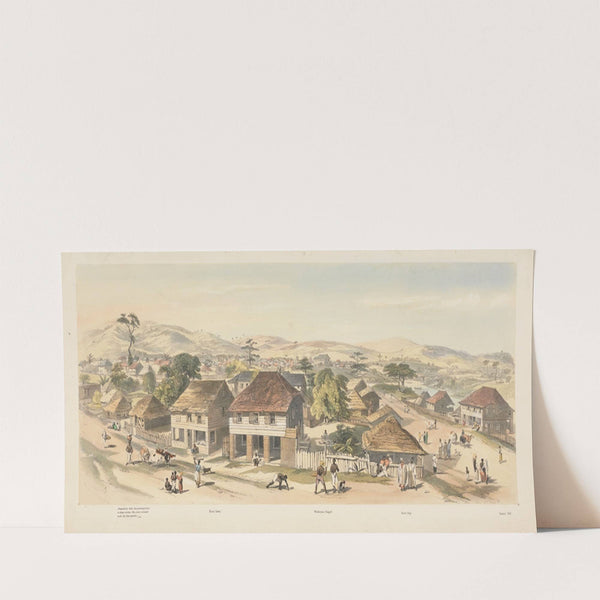 Freetown, Sierra Leone (ca. 1850) by Auguste François Laby