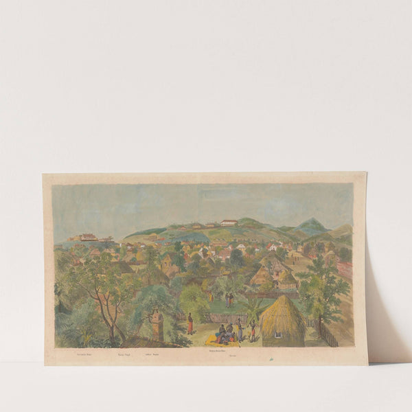 Freetown, Sierra Leone (ca. 1850) by Auguste François Laby