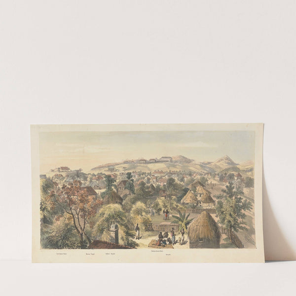 Freetown, Sierra Leone (ca. 1850) by Auguste François Laby