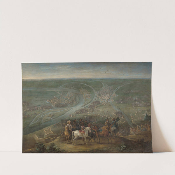French Commanders at the Siege of Rheinberg, 1672 by Lambert de Hondt II
