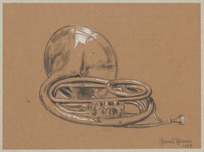 French horn (1885)