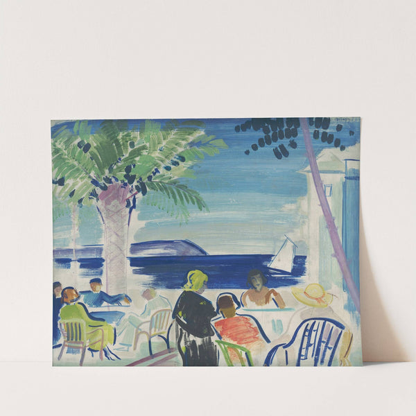 French Riviera by János Vaszary