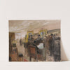 French study for &#039;une séance du jury de peinture&#039; by Henri Gervex