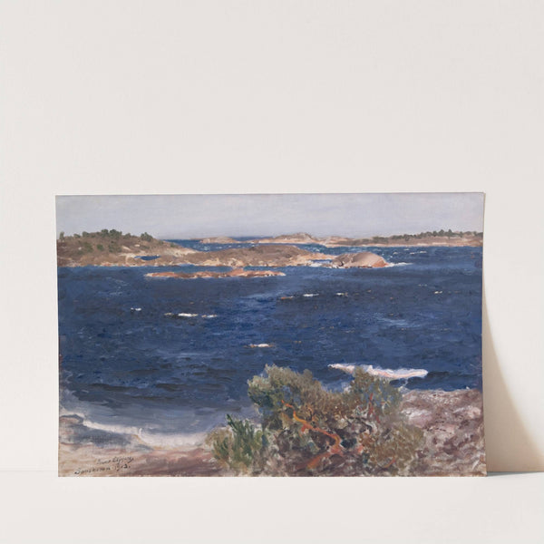 Fresh Breeze (1903) by Bruno Liljefors