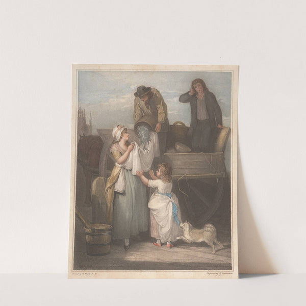 Fresh Gathered Peas, Young Hastings (1795) by Francis Wheatley