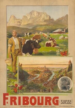 Fribourg (Suisse). Société de développement Verkehrs-Verein (1906)