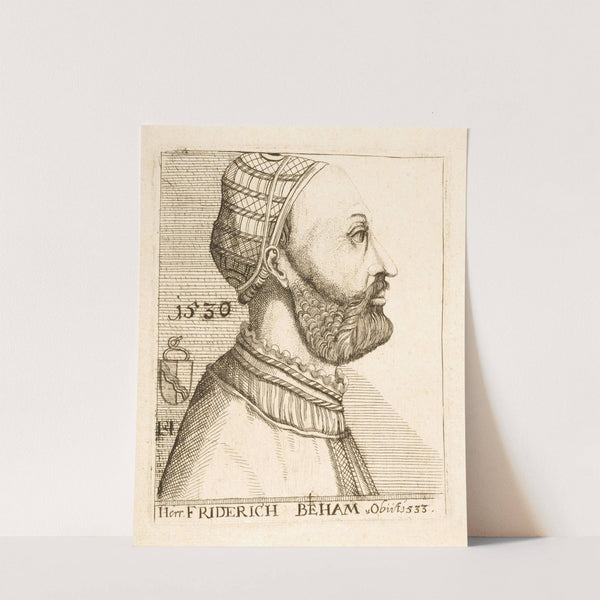 Friderich Beham (1530) by Johann Sibmacher