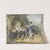 Fridolin And Two Workmen By The Forge by Peter Fendi