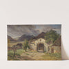 Friedhof im Salzkammergut by Franz Xaver Reinhold