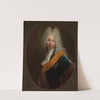 Friedrich Wilhelm Kettler (1692–1711) (Portrait of a man in a wig with the Black Eagle Order) by Antoine Pesne