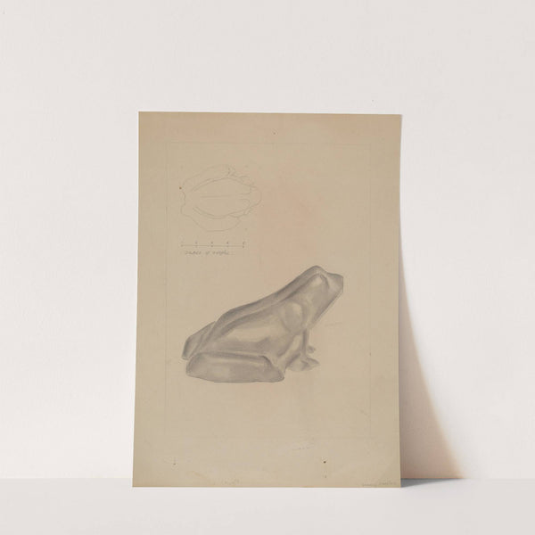 Frog Door Stop by Donald Streeter