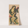 Frog playing guitar in a marsh by René Ackermann