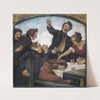 Fröhliche Gesellschaft (mit Bowle) by Ludwig von Zumbusch