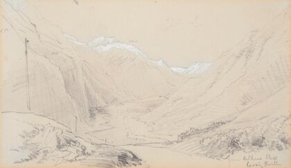 From Arthurs Pass looking North
