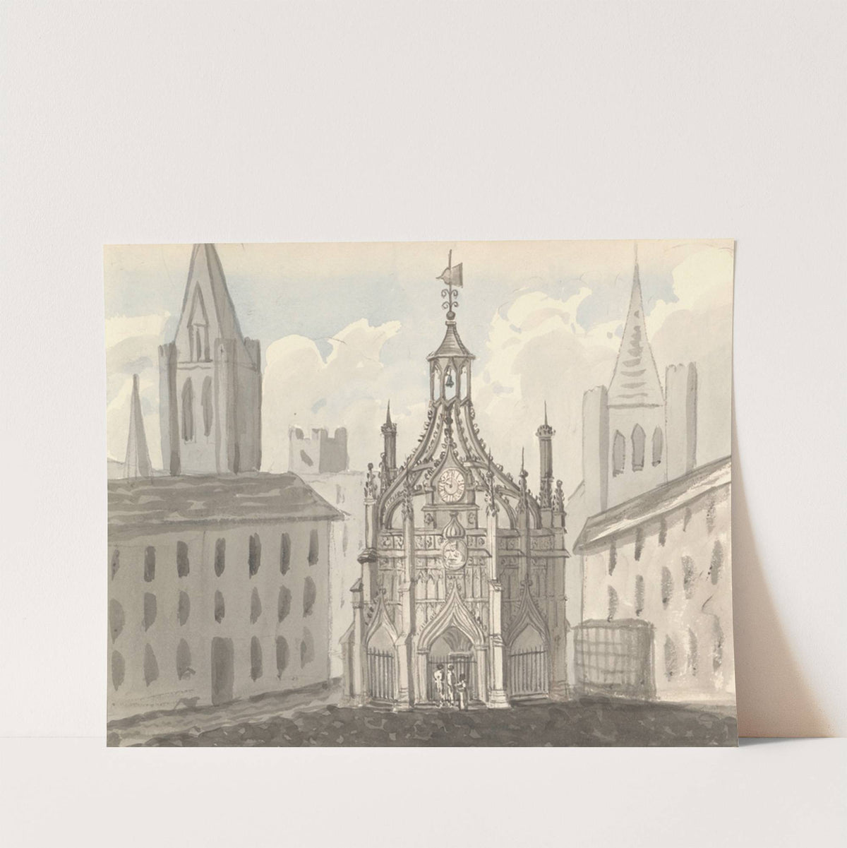 From Inn at Chichester, July 1828 by Anne Rushout