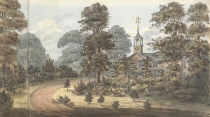 From Portico at Wanstead Grove, May 24, 1825 (1825)