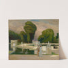 From St. Cloud Park, Paris (1905) by Albert Edelfelt