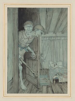 From the Allies’ fairy book. Jack the Giant Killer in the castle of the Welsh Giant (1906-1921)