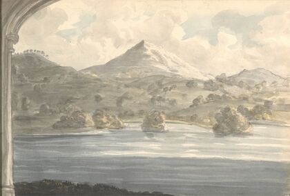 From Window at Eastnor Castle, Gloucestershire Beacon, September 28, 1829