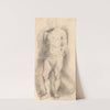 Front view of a male figure (1626 – 1629) by Willem Panneels
