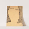 Frontaler Frauenkopf, nach links geneigt (1914) by Amedeo Modigliani