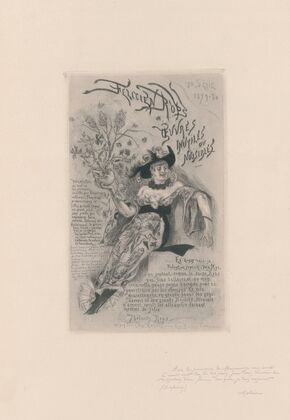 Frontispice des Oeuvres inutiles et nuisibles (1879-1900)