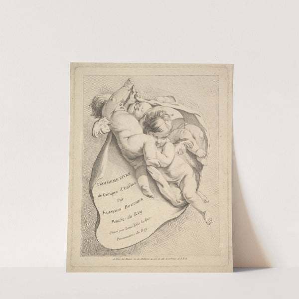 Frontispiece (After F. Boucher) by Louis-Felix de La Rue