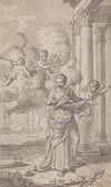 Frontispiece for Town and Country Magazine, for Vol. III for 1771, No. 1