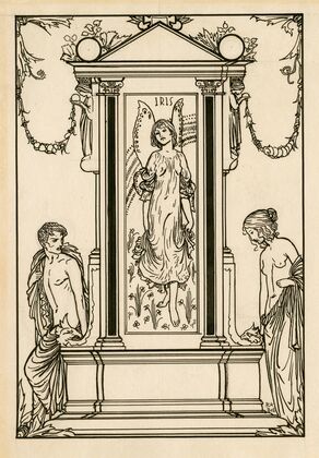 Frontispiece to act 4 of Bell’s edition of The tempest (1900)