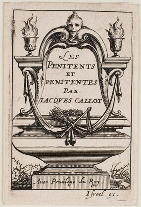 Frontispiece to the ‘Penitents’ (1632)