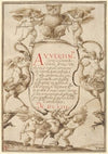 Frontispiece with Putti and Animals