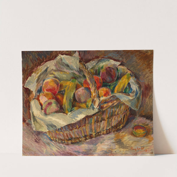 Früchtekorb by Edmund Conrad Ferdinand von Freyhold
