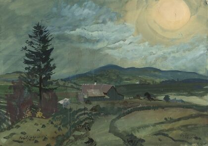 Frühjahrsnebel in Niederösterreich (1933)