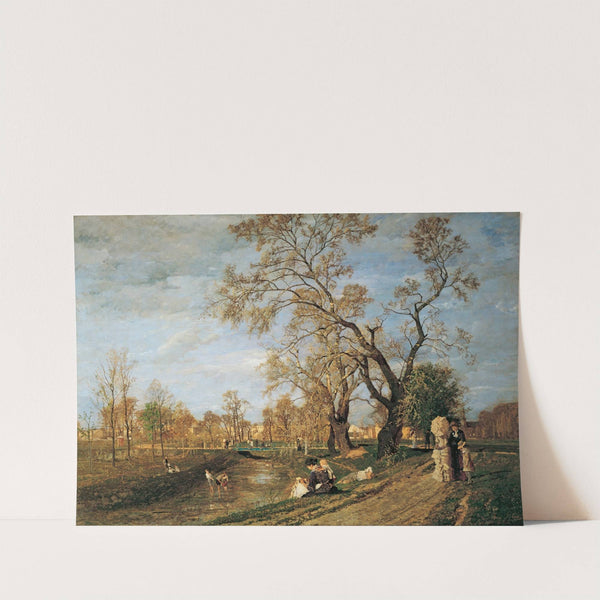 Frühling im Prater (1882) by Tina Blau