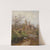 Frühlingslandschaft mit zwei Kindern und Gänsen by Adolf Lins