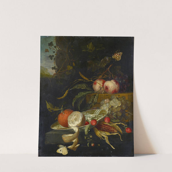 Fruit Piece, Still Life by Jacob van Walscapelle