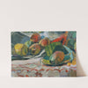 Fruit still life (around 1918) by Franz Wiegele