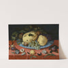 Fruit Still Life with Shells and Tulip (1620) by Balthasar van der Ast